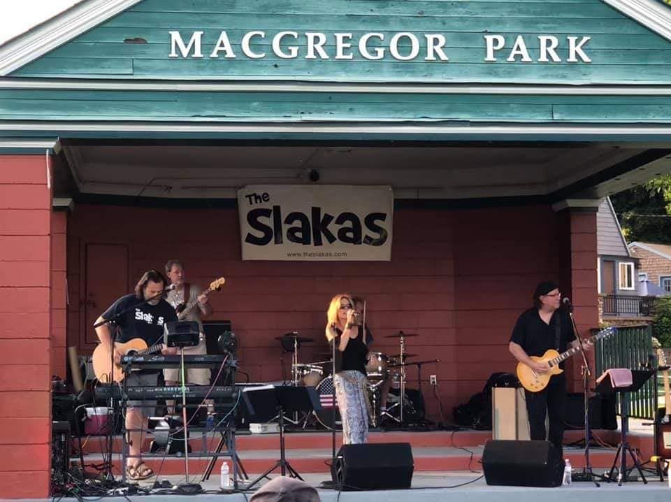 The Slakas at MacGregor Park (Derry NH) July 30th