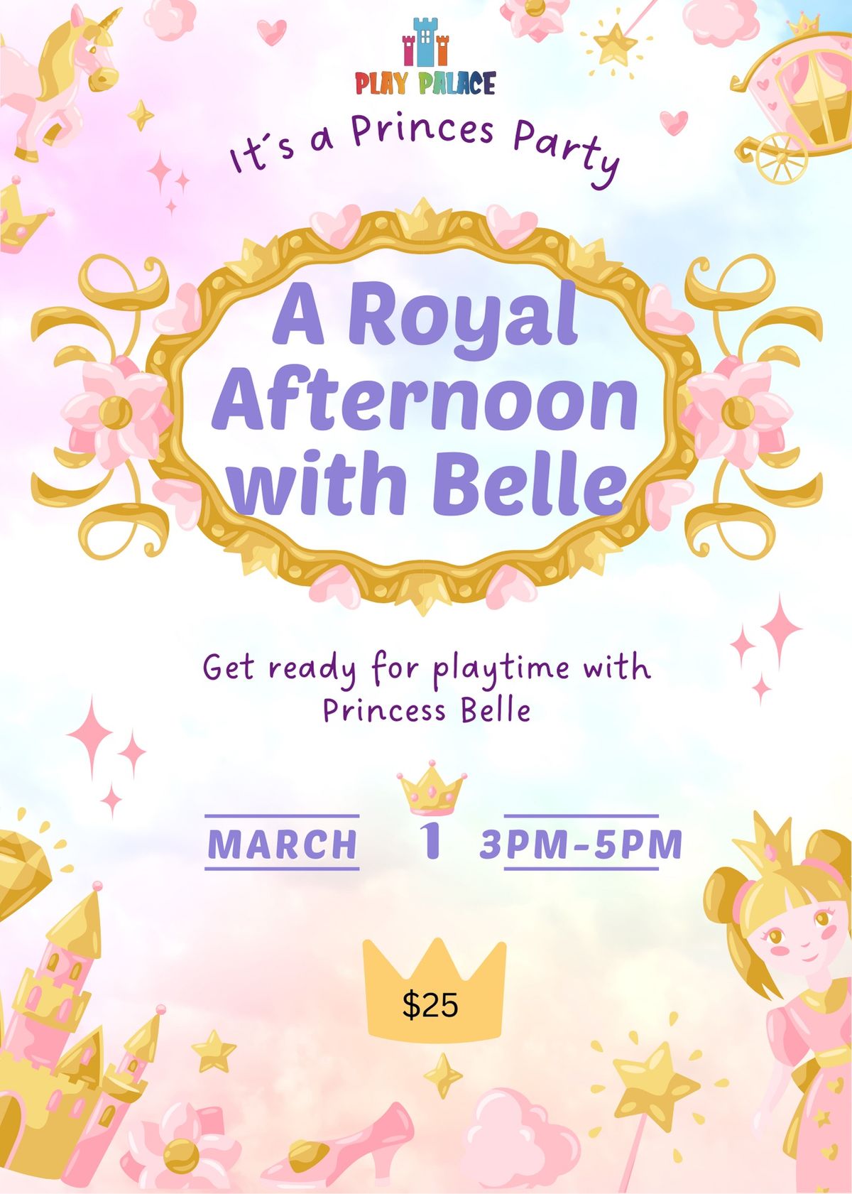 \u2728 A Royal Afternoon with Belle \u2728