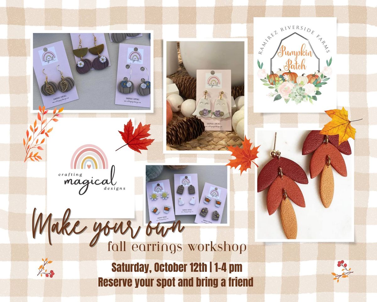 Fall Earring Workshop