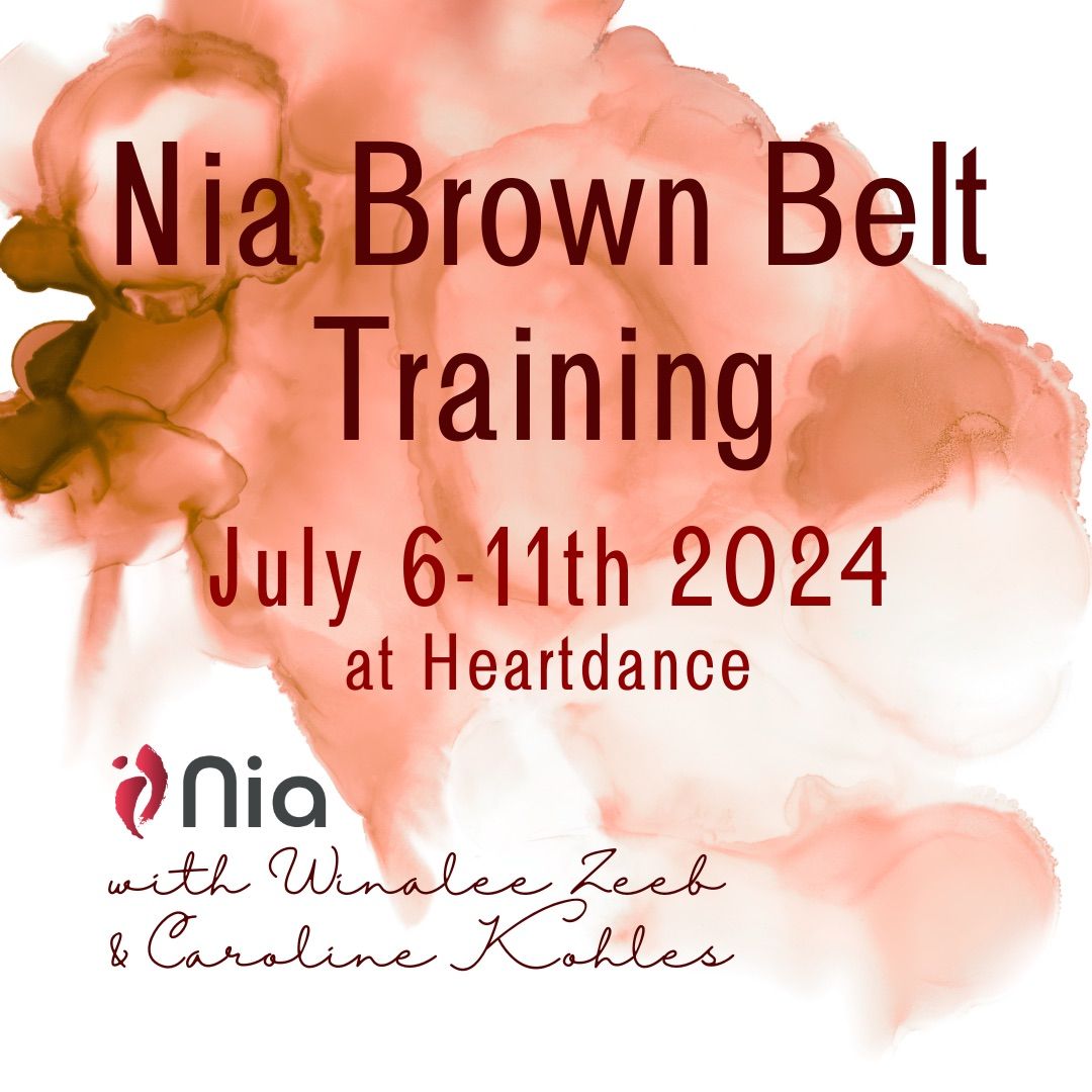 Nia Brown Belt: The Art of Perception