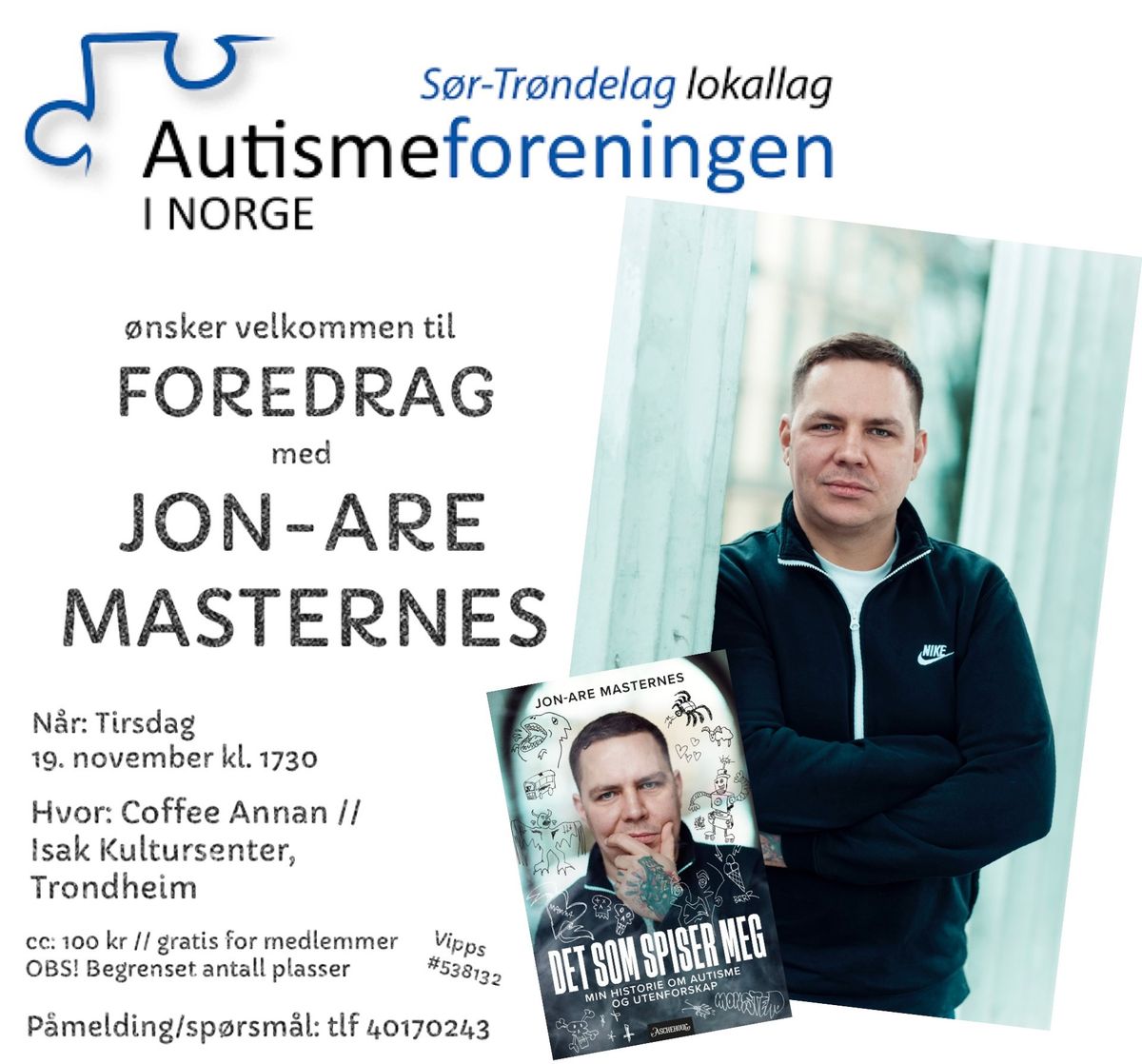 Foredrag med Jon-Arne Masternes 