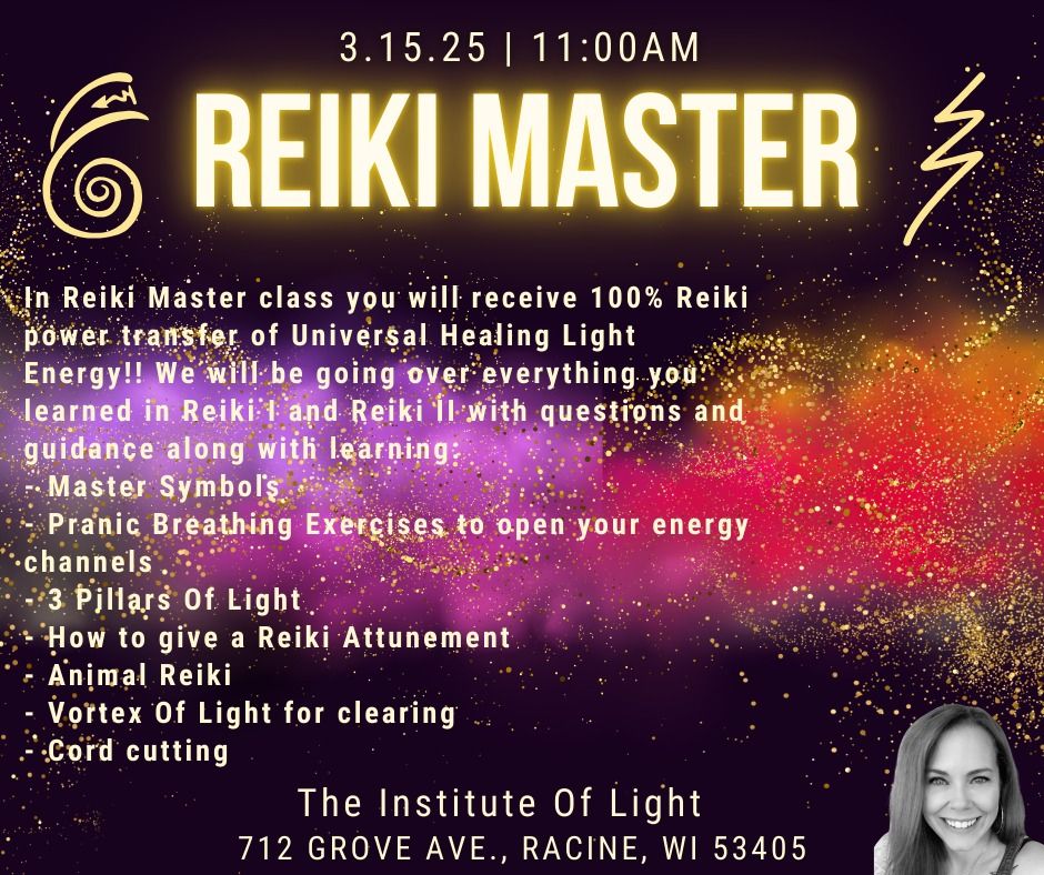 Reiki Master training and attunement w\/ Jill