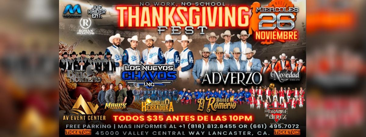 LOS NUEVOS CHAVOS, LA NOVEDAD NORTE\u00d1A & MAS 