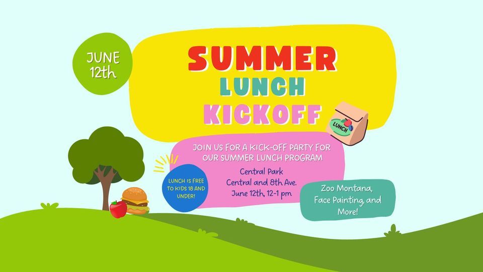 Summer Lunch Program Kickoff Party