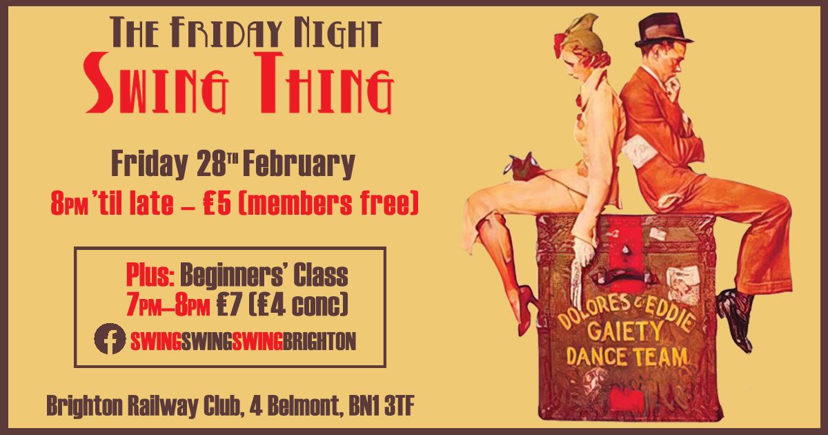 The Friday Night Swing Thing - 28 February