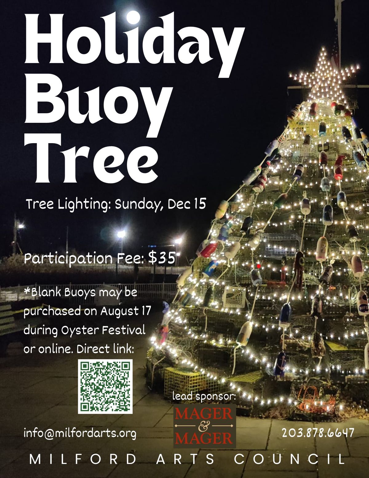 Holiday Buoy Tree 