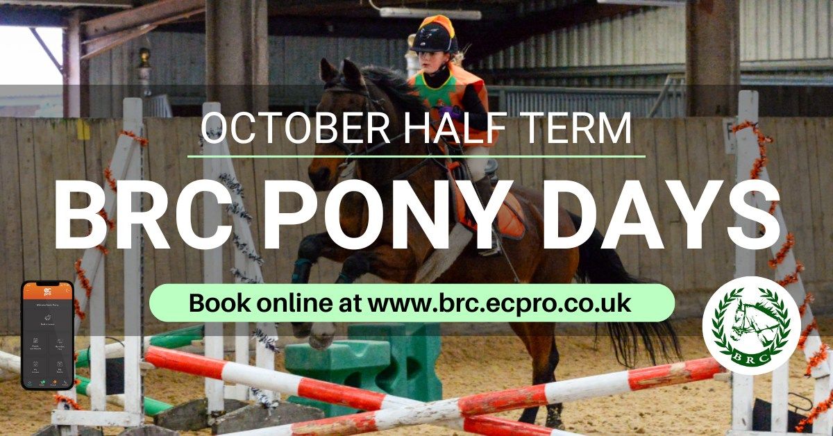 October Half-term Pony Days