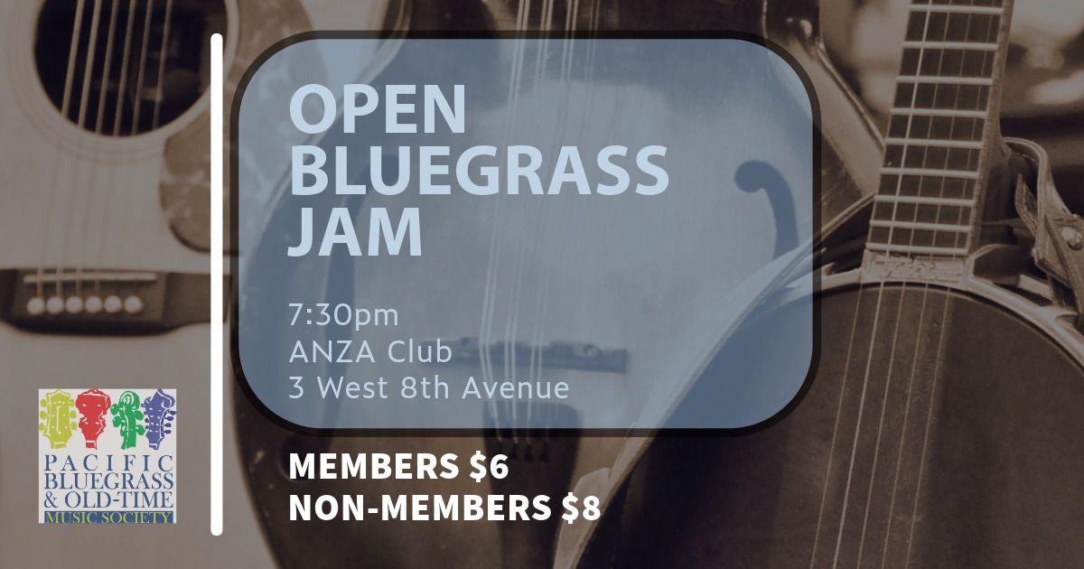 Open Bluegrass Jam