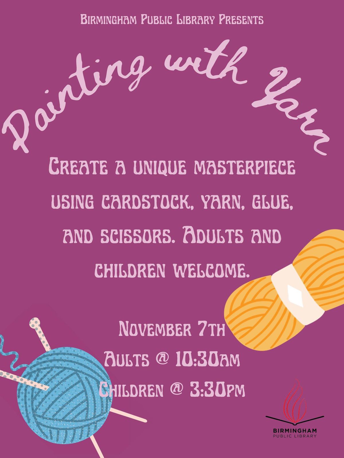 Painting with Yarn