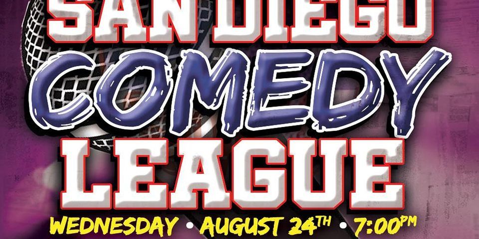 San Diego Comedy League Show at Mic Drop Comedy Club, Wed Aus 24
