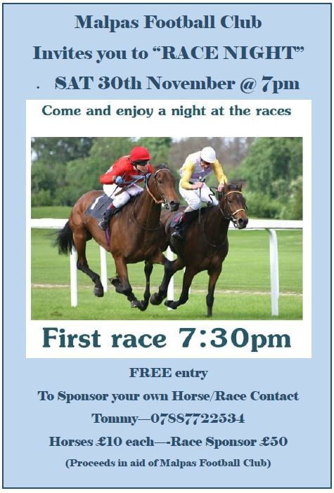 RACE NIGHT!!