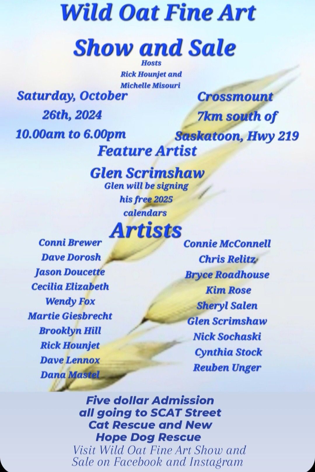 Wild Oat Fine Art Show and Sale