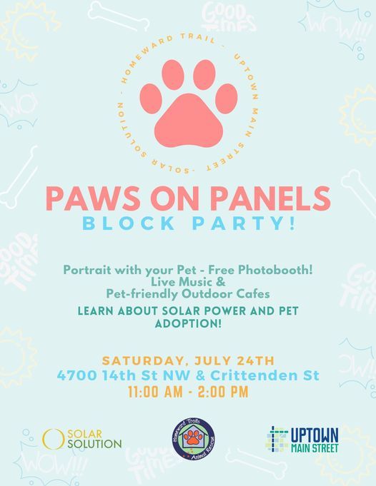 Paws on Panels Block Party!