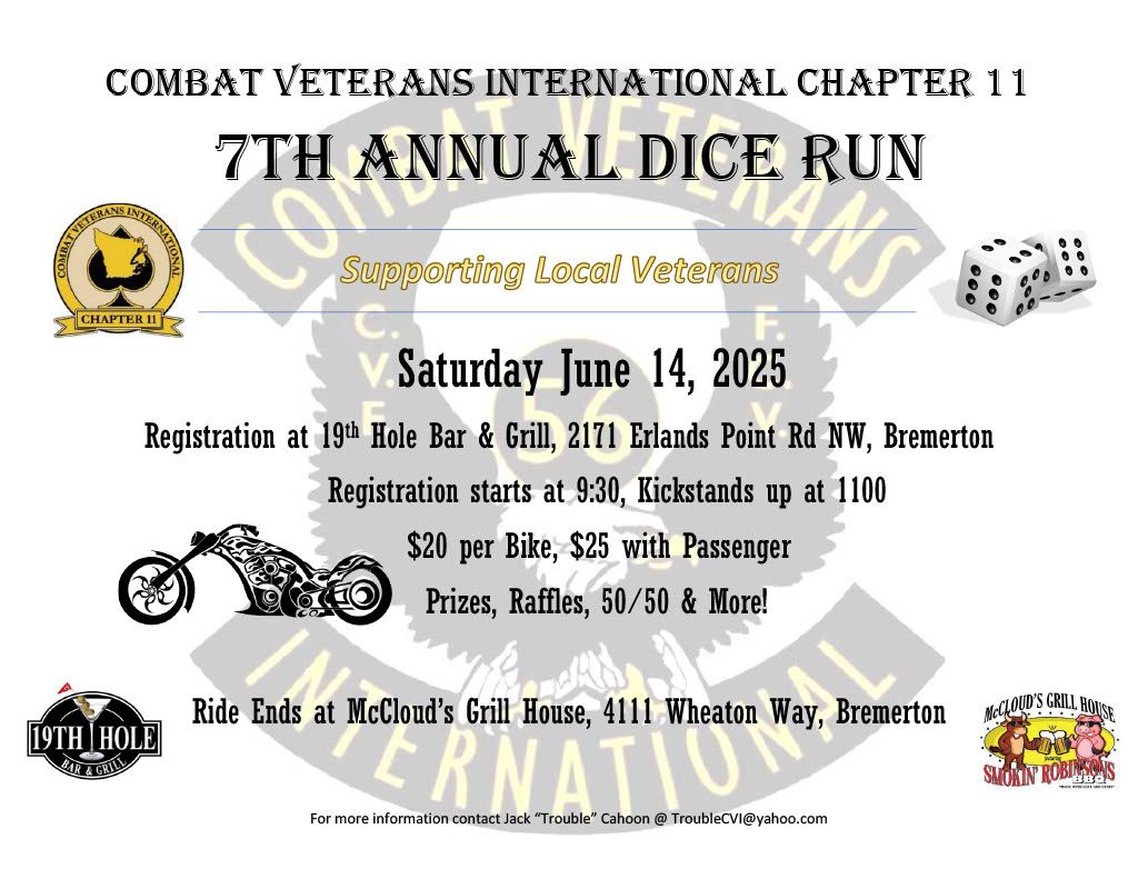 CVI-Chapter 11-7th Annual Dice Run