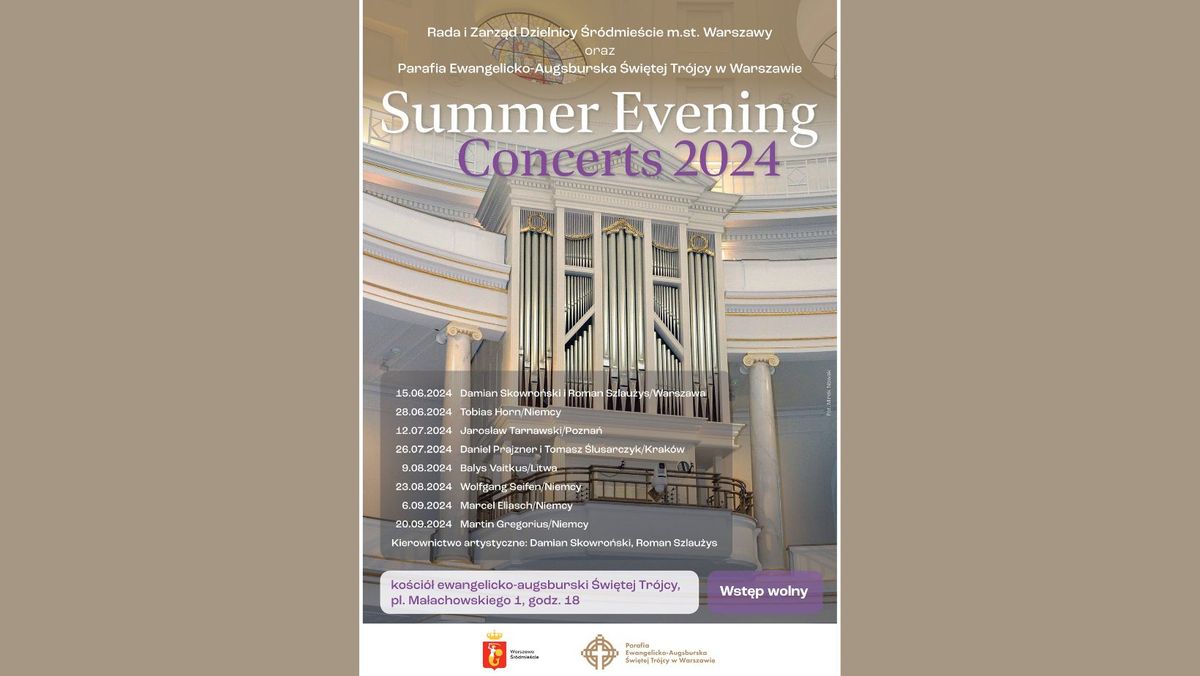 Summer Evening Concerts 20 wrze\u015bnia 2024