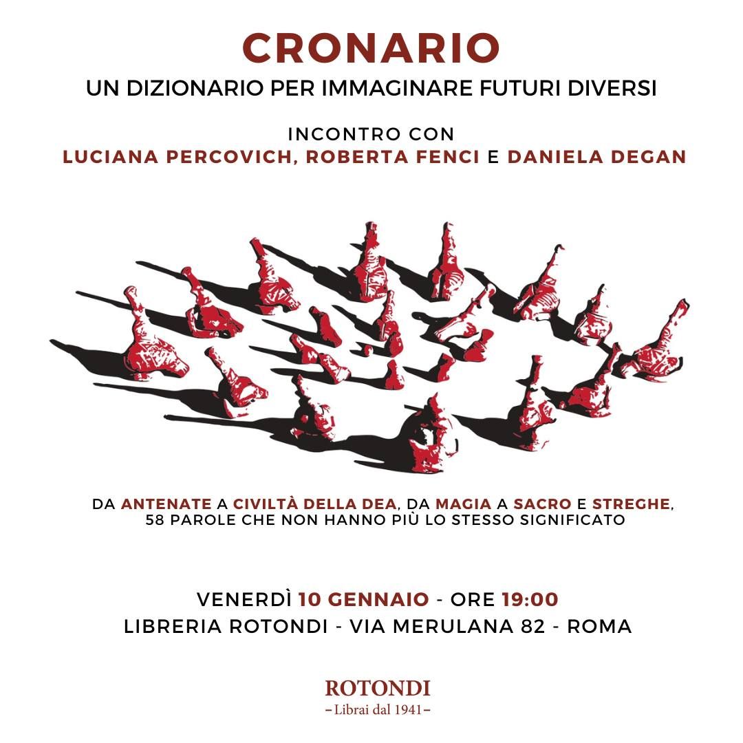 Cronario - Presentazione del libro con Luciana Percovich, Roberta Fenci e Daniela Degan