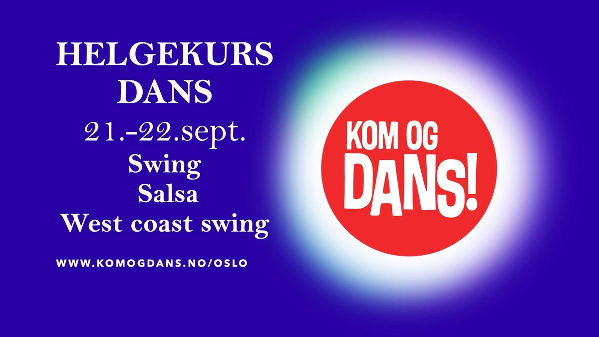 Helgekurs Swing, Salsa, West coast swing