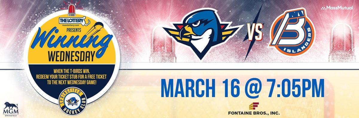 Springfield Thunderbirds vs. Bridgeport Islanders