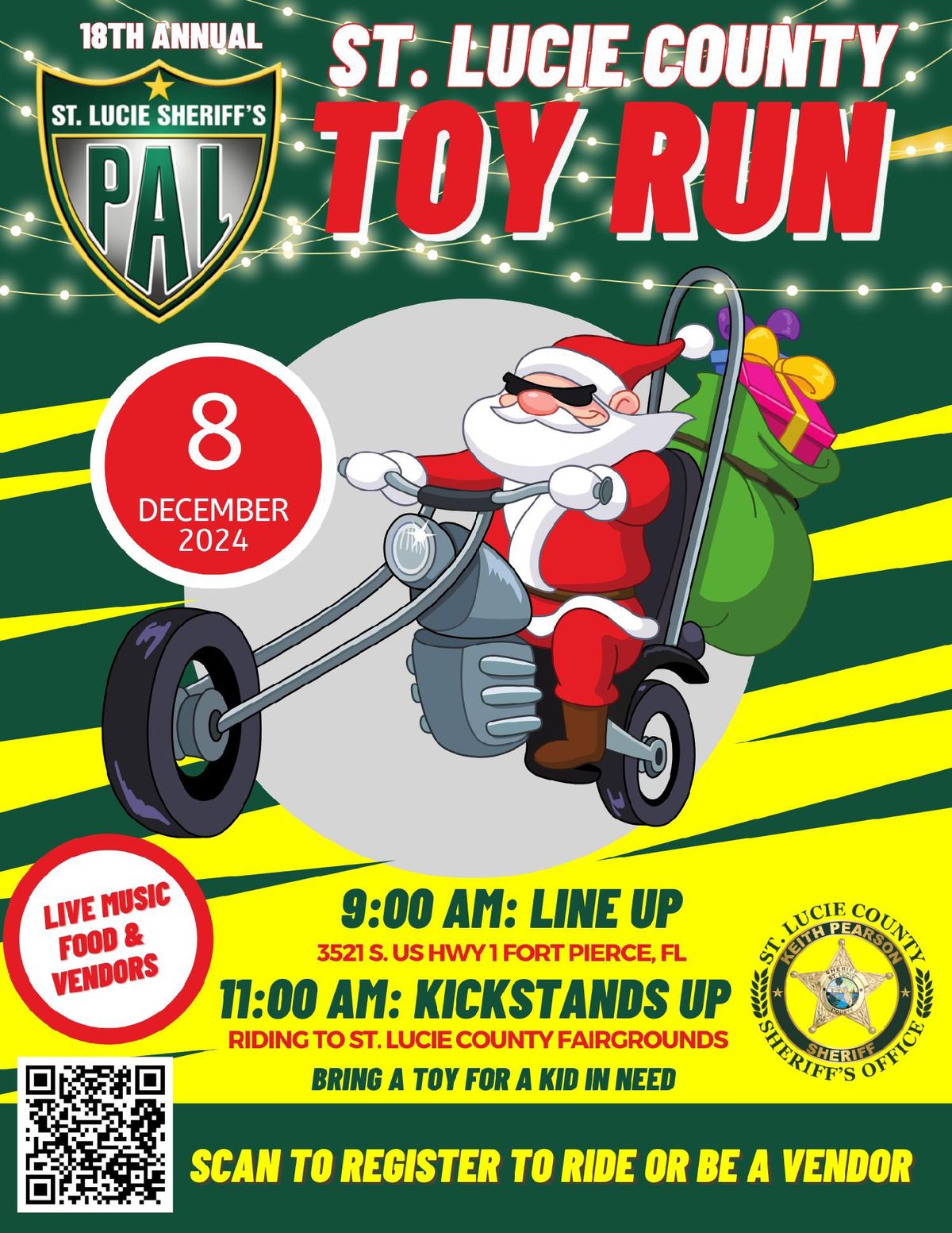 St Lucie County Sheriffs PAL Toy Run 18th Annual