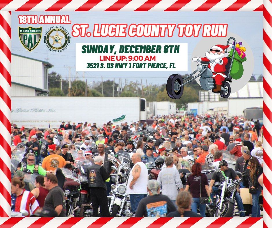 St Lucie County Sheriffs PAL Toy Run 18th Annual