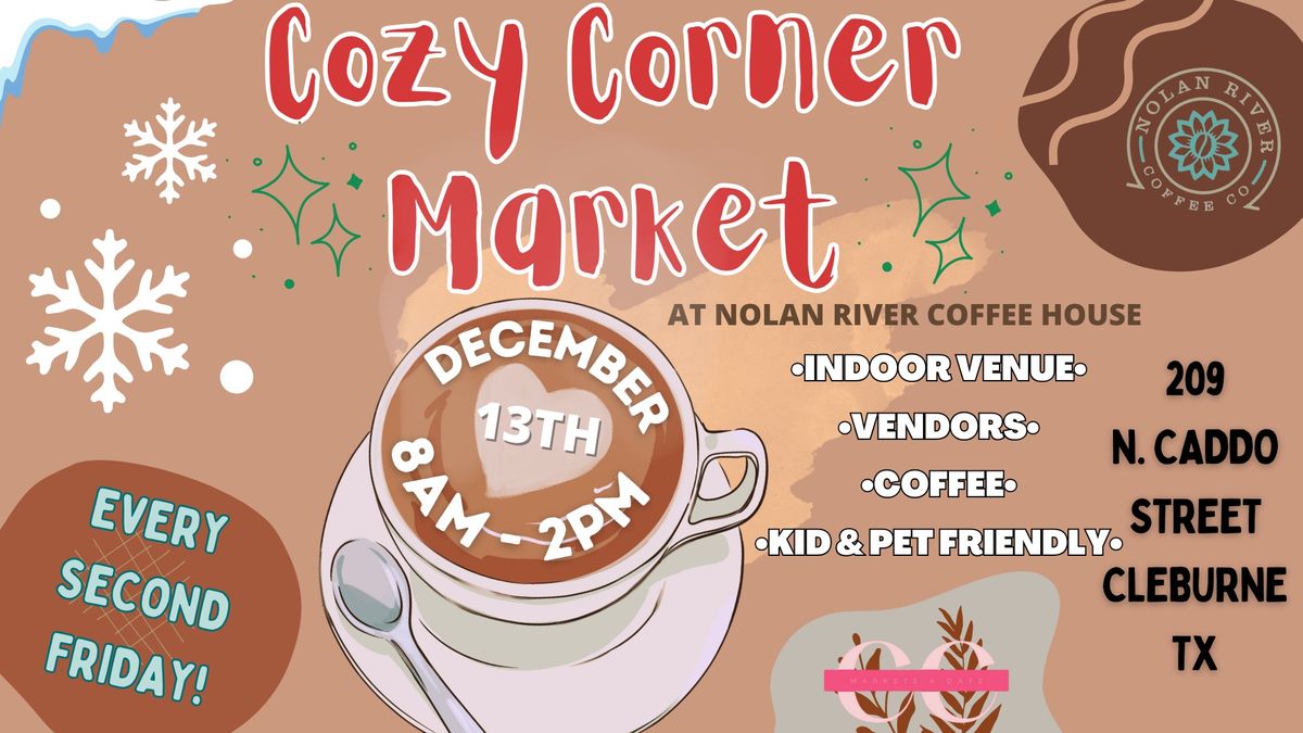 Cozy Corner Holiday Market at Nolan River Coffee House