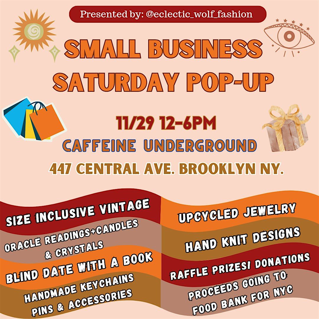Small Business Saturday Pop-Up