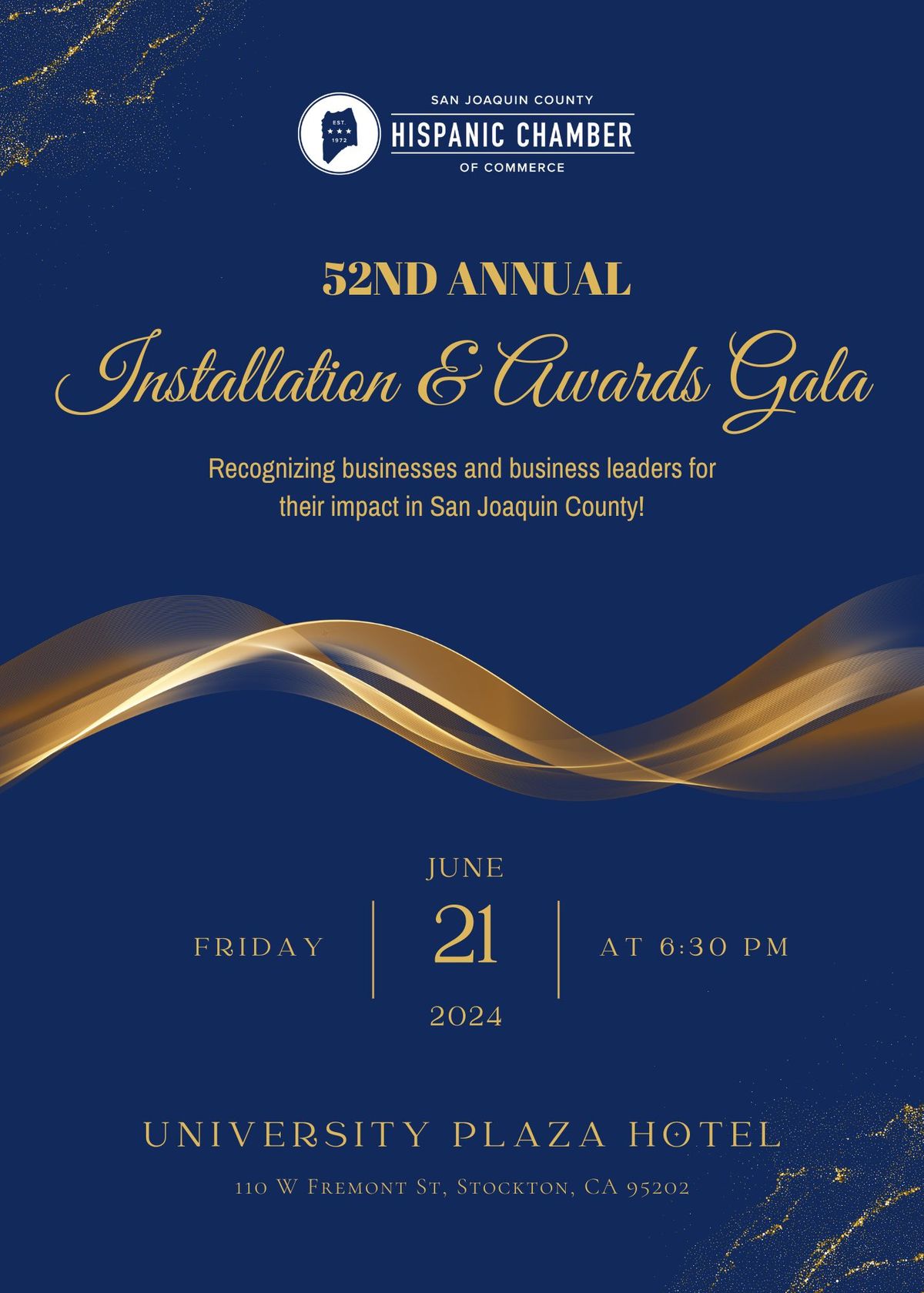 52nd Annual Installation & Awards Gala