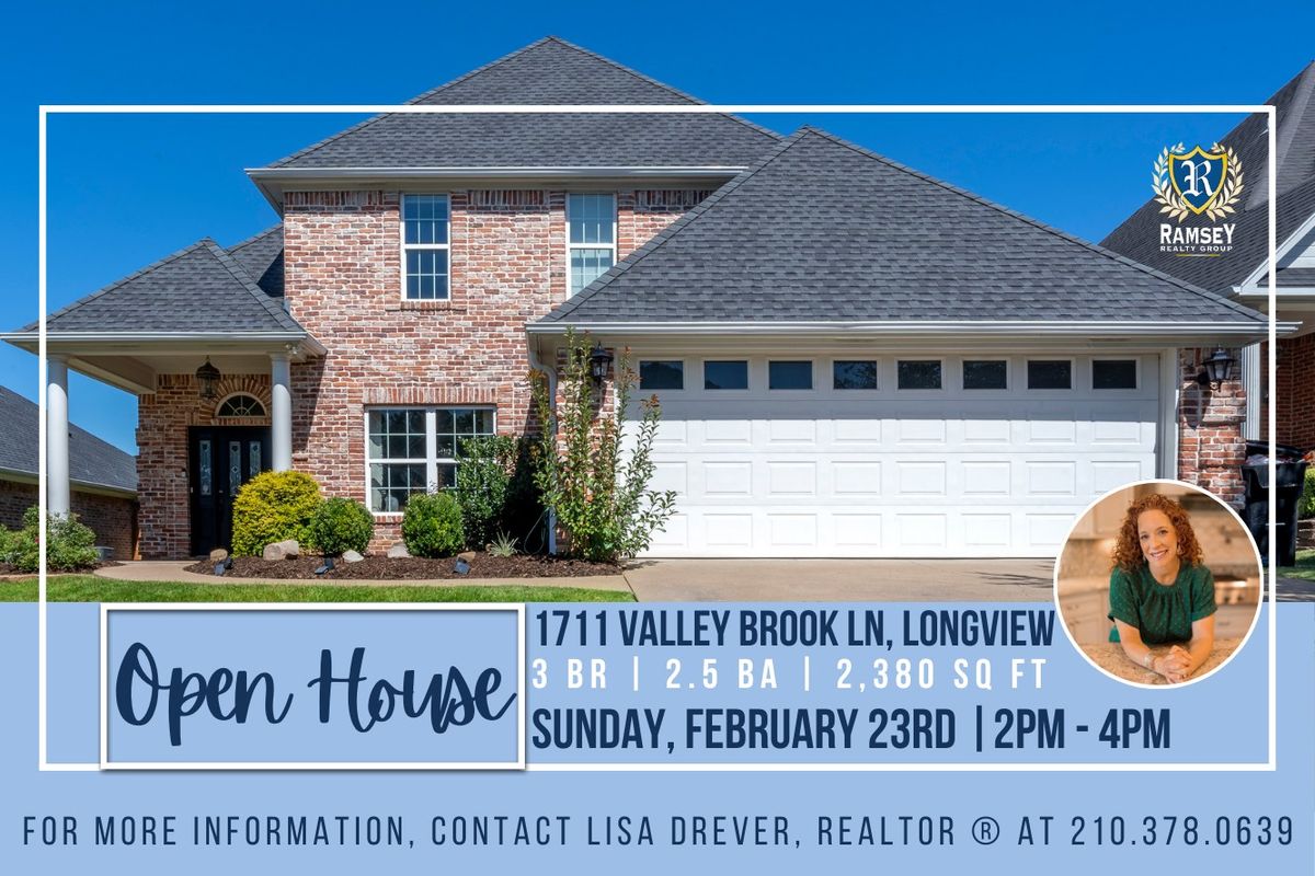 OPEN HOUSE\ud83c\udfe1 | 1711 Valley Brook Ln, Longview