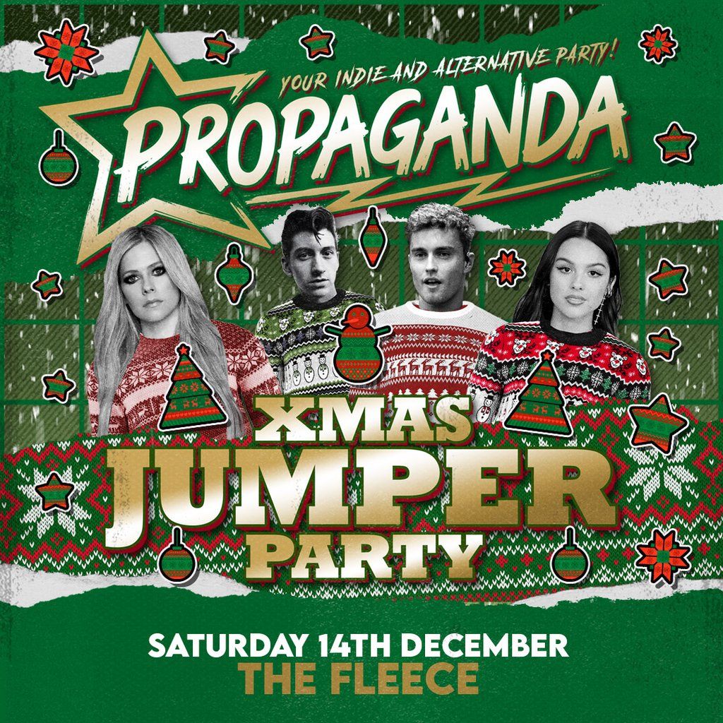 Propaganda Bristol - Xmas Jumper Party!