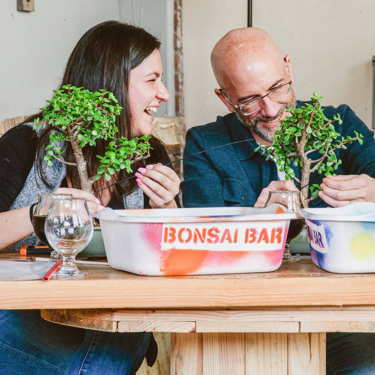 Bonsai Beginner Workshop at Pivotal Brewing