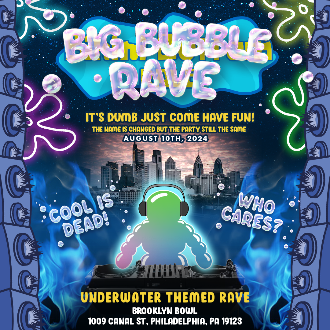 Big Bubble Rave at 1884 Lounge at Minglewood Hall