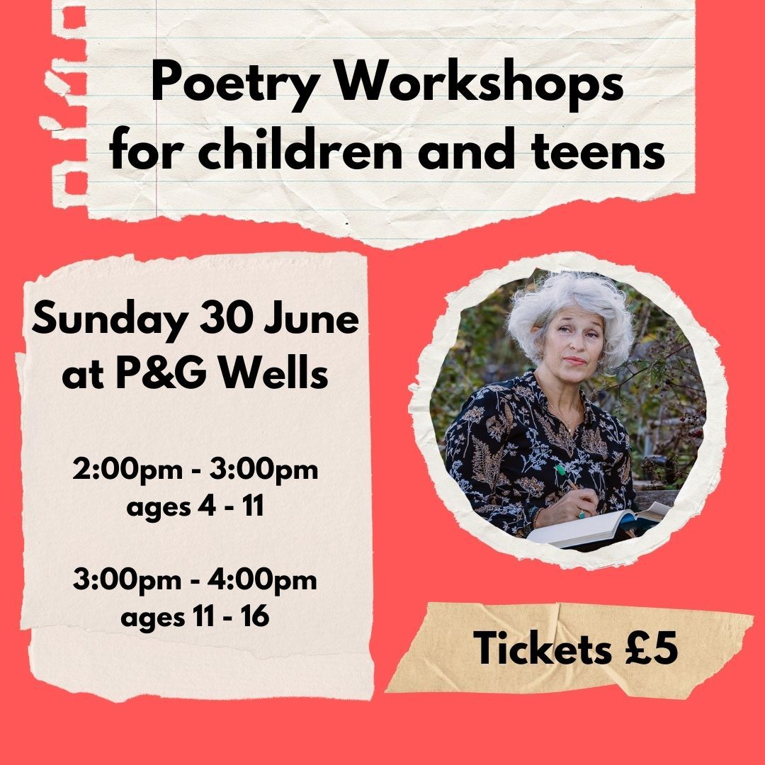 Poetry workshops for children and teens