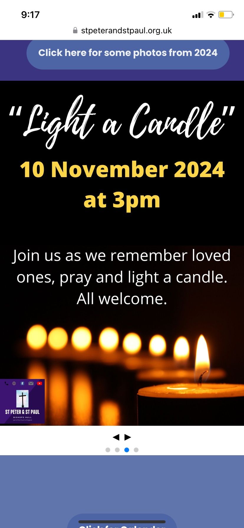 Light a Candle - remembering loved ones