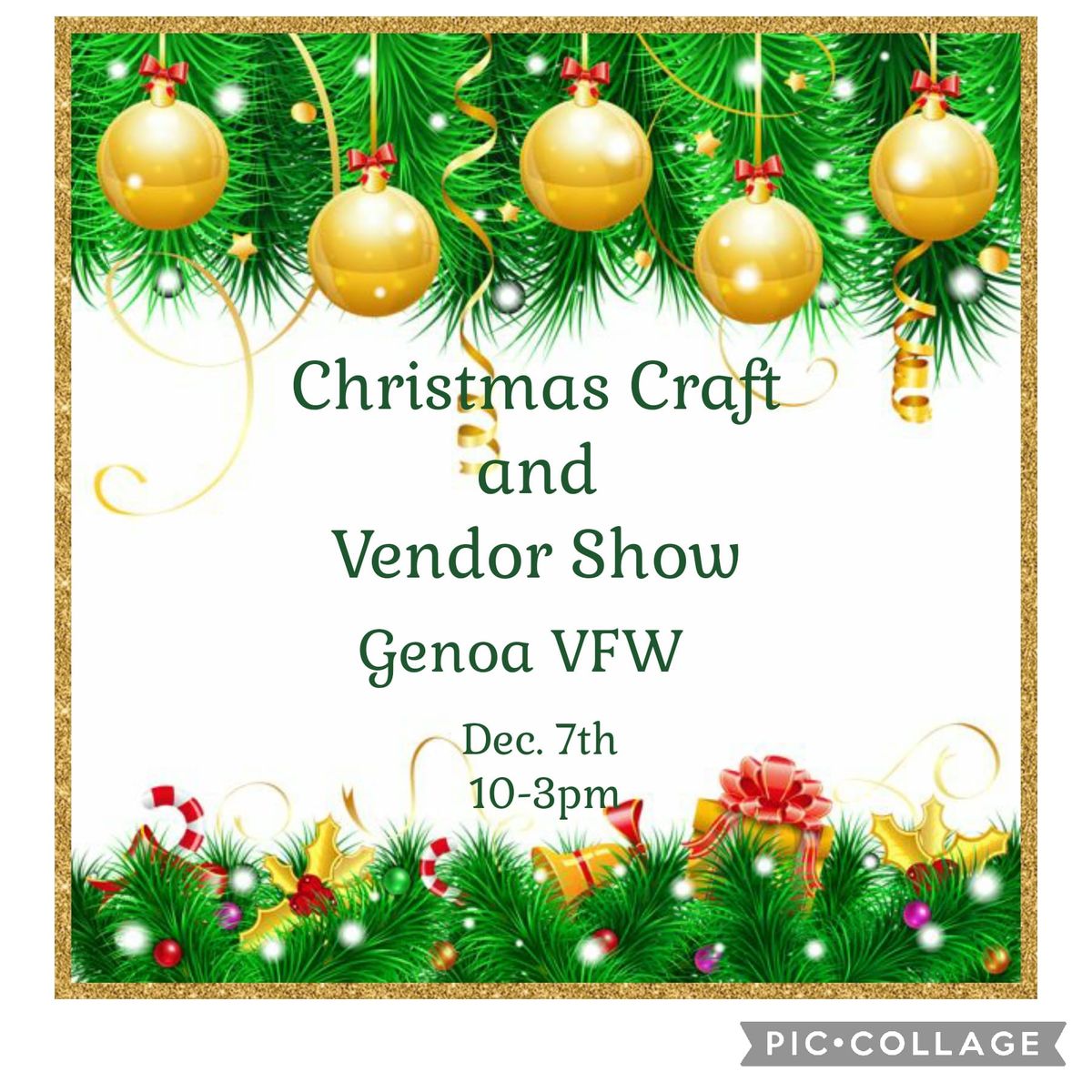 Christmas Craft and Vendor Show 