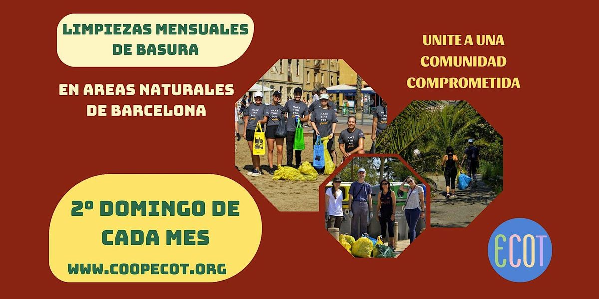 Jornada de Limpieza de Areas Naturales en Barcelona