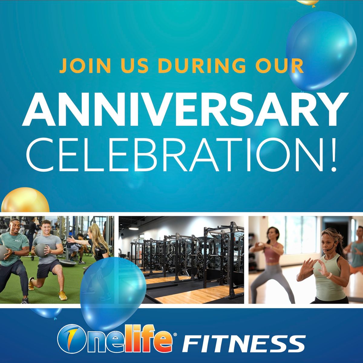 Onelife Fitness South Frederick's 14th Anniversary!