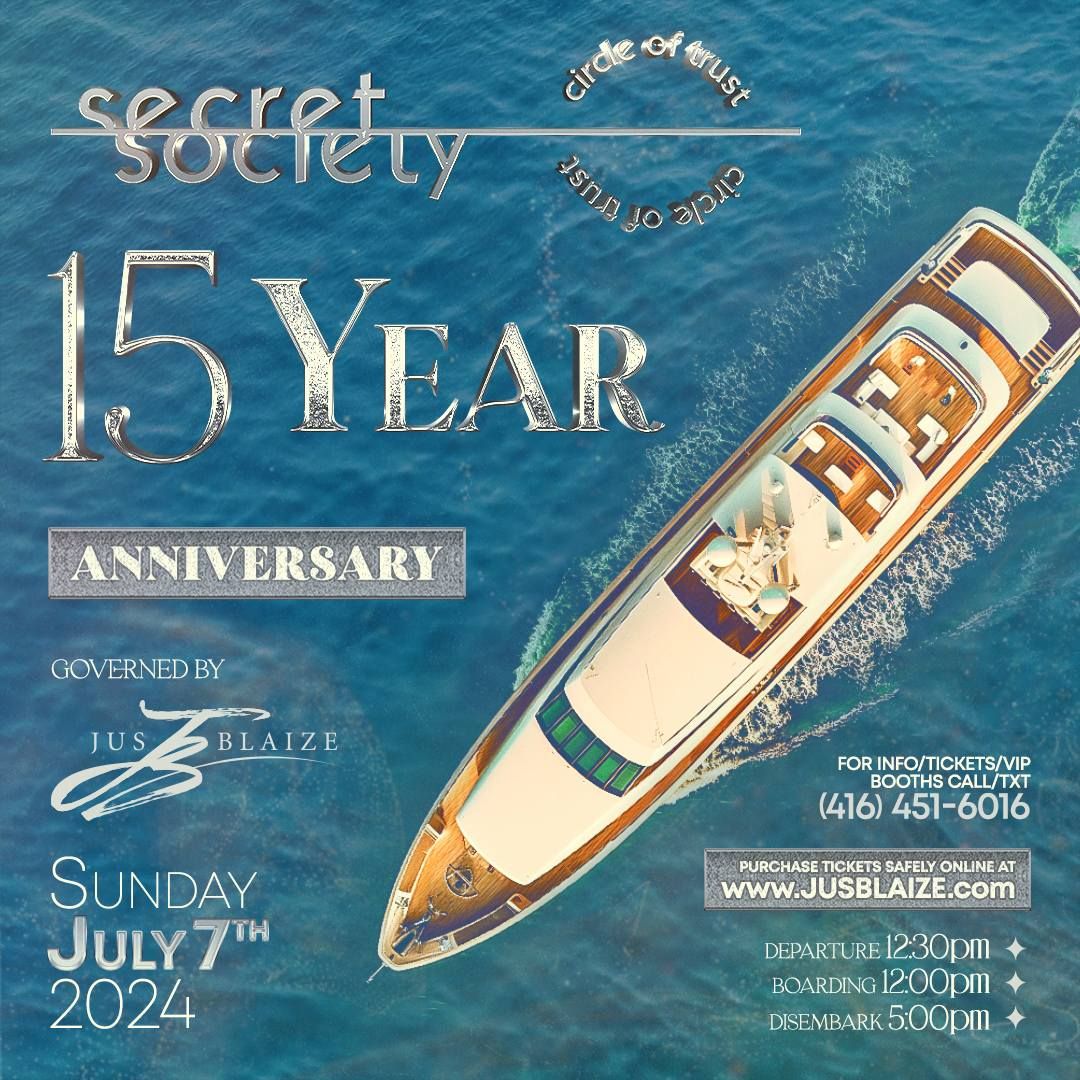 SECRET SOCIETY "15 YEAR ANNIVERSARY"