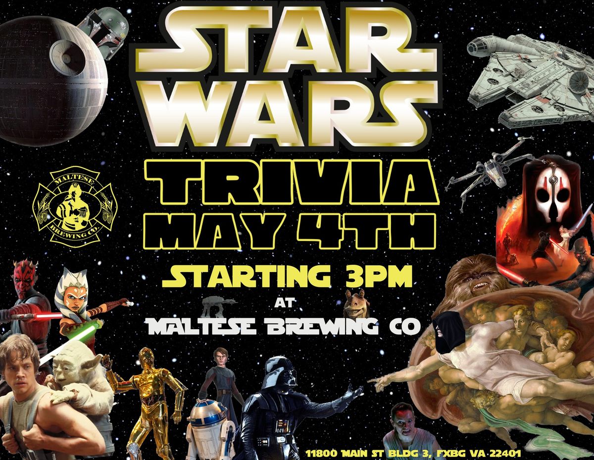 Star Wars Trivia @ Maltese Brewing Co. 