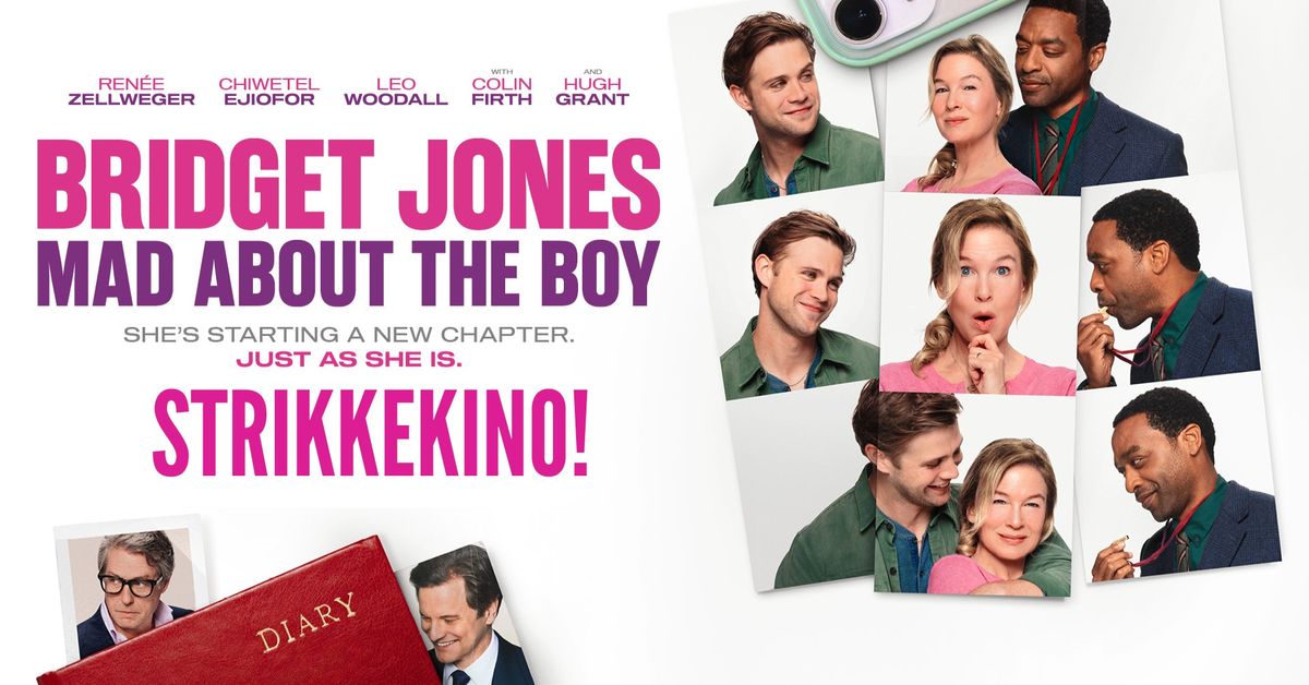 Strikkekino \ud83e\uddf6 Bridget Jones: Mad About the Boy