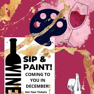 Lux Venue Premier Presents.. SIP, PAINT & DINE