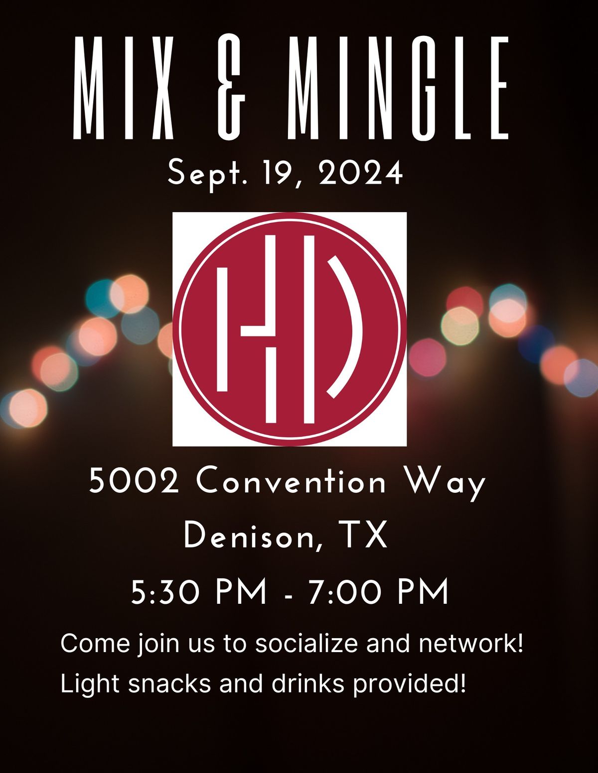 PACC September Mix and Mingle