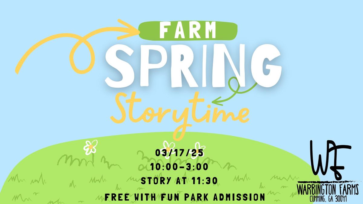 Spring Storytime on the Farm 