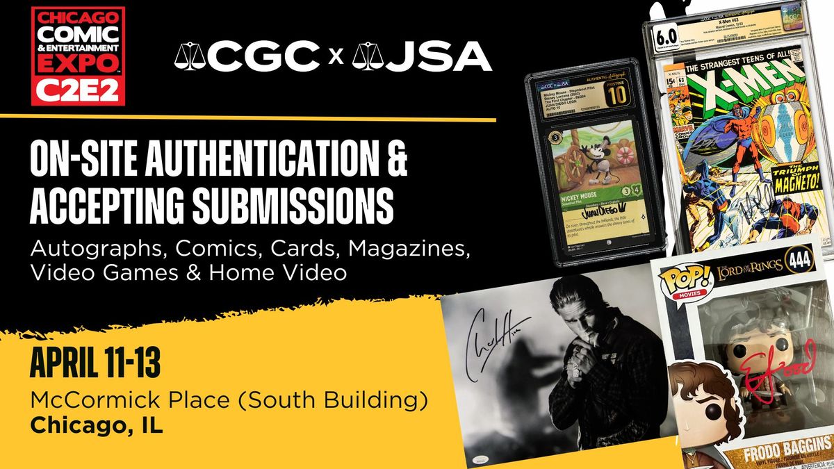 CGC x JSA at C2E2 - Chicago Comic & Entertainment Expo