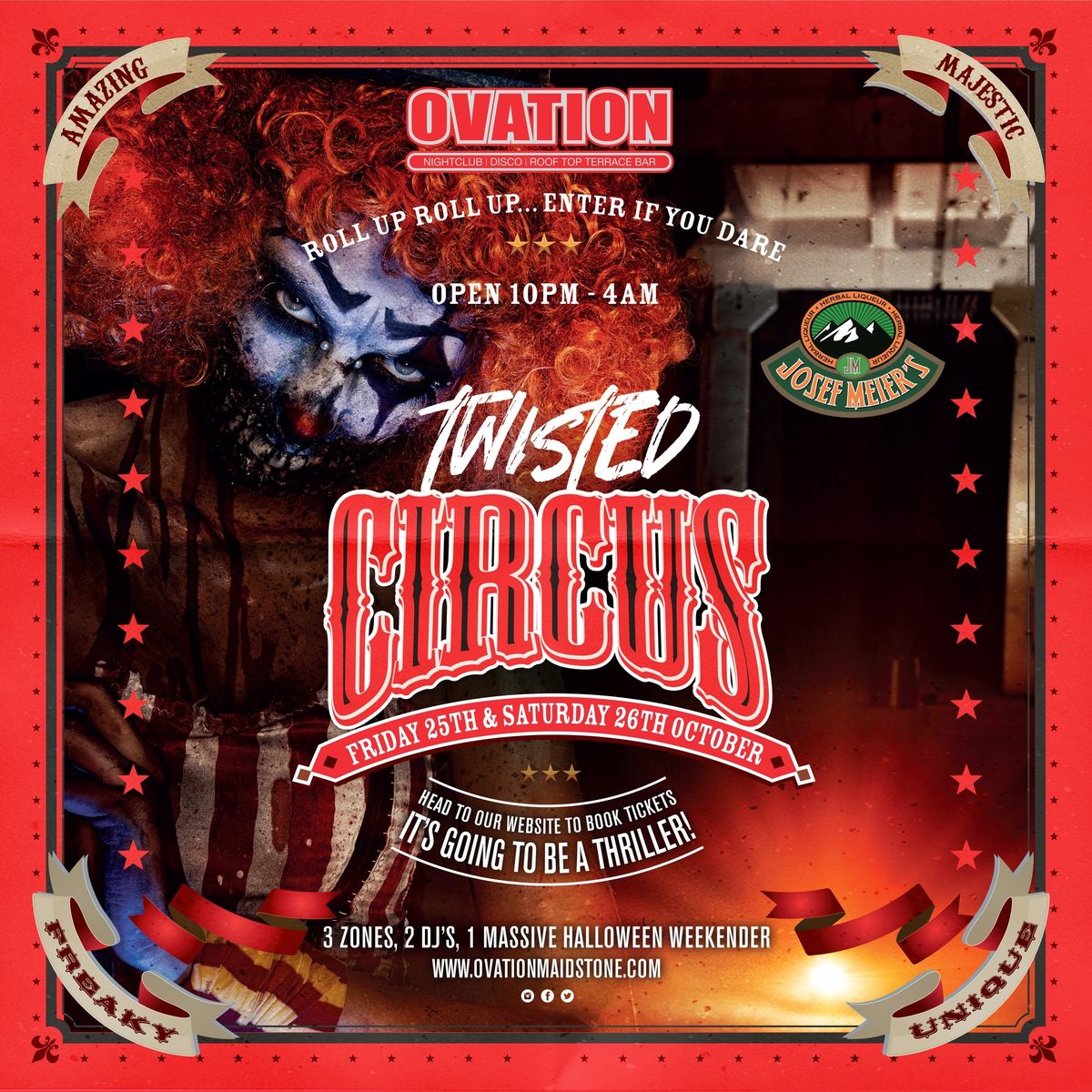 HALLOWEEN TWISTED CIRCUS WEEKENDER