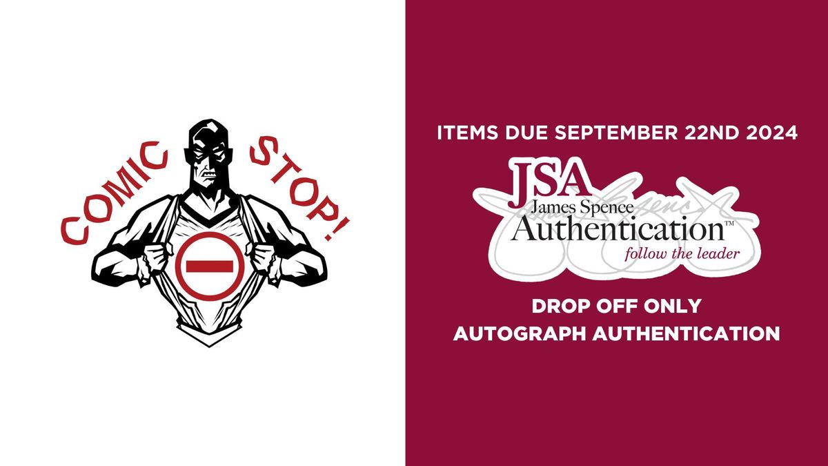 JSA at the Comic Stop (Dubai Drop Off Only) 