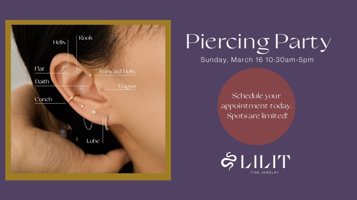 Spring Piercing Party!