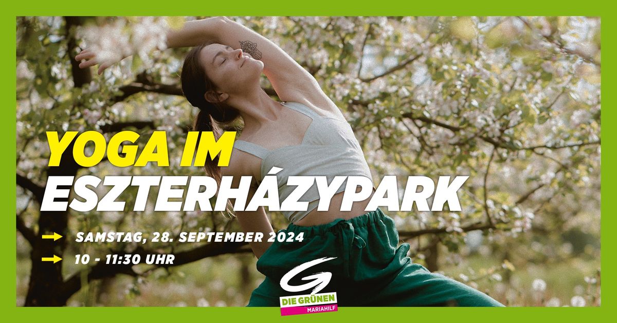 Yoga im Esterh\u00e1zypark - Kostenlos