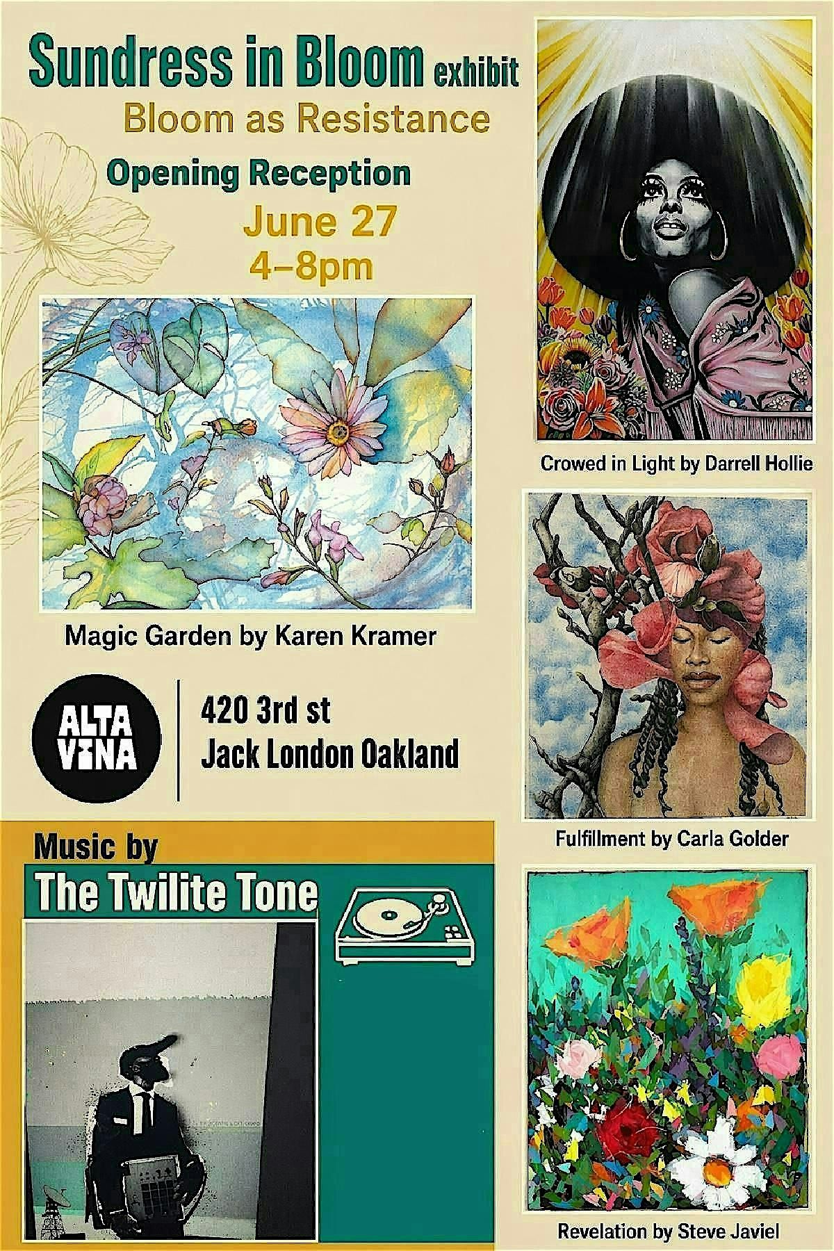 Sundress in Bloom Art Exhibit