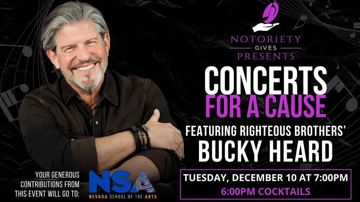 Concerts for a Cause: Featuring Bucky Heard