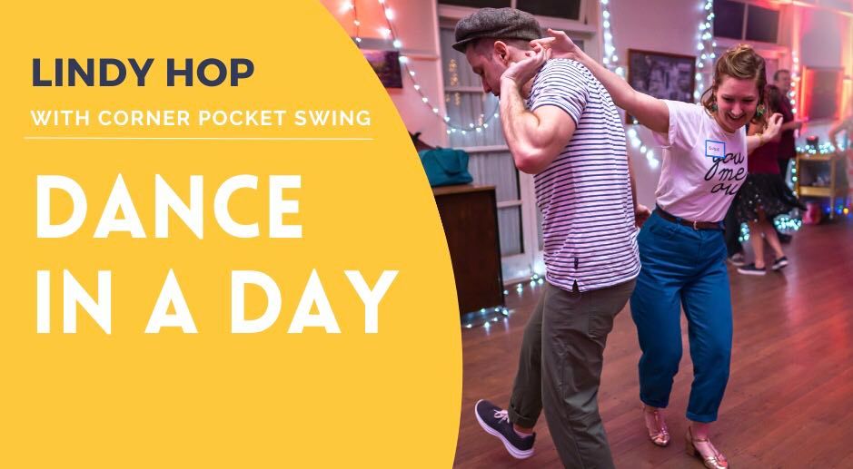 Saturday Intro to Lindy Hop - 8-Count Steps - 10 am (3 hrs) Workshop - 11th May 2024, in Newstead